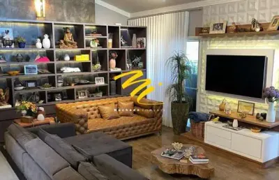 Casa à venda em valinhos, jardim jurema, com 4 suítes, com 420 m²