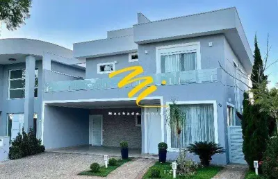 Sobrado à venda em campinas, swiss park, com 3 suítes, com 284 m², swiss park lenk