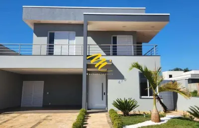 Sobrado à venda em paulínia, parque brasil 500, com 4 quartos, com 250 m², residencial royal garden