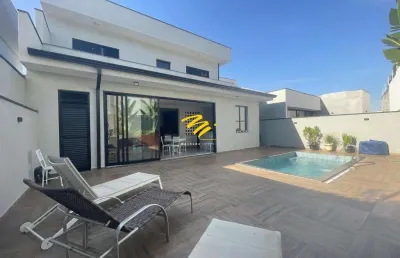 Sobrado à venda em valinhos, residencial vila do sol, com 4 quartos, com 286 m²