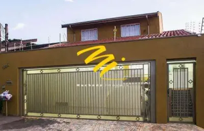 Sobrado à venda em campinas, jardim bom retiro, com 3 quartos, com 349 m²