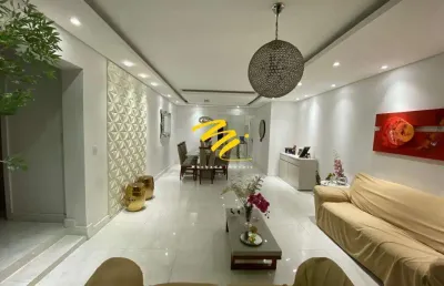 Apartamento à venda em são vicente, centro, com 3 suítes, com 187 m², maison chambery