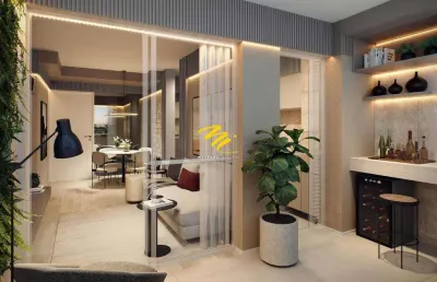 Apartamento garden à venda em campinas, parque rural fazenda santa cândida, com 3 quartos