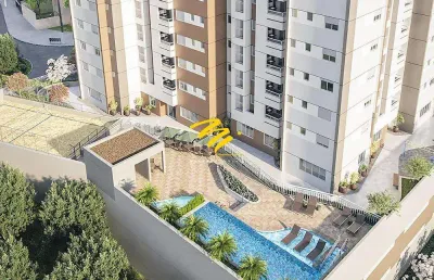 Apartamento à venda em campinas, chácara da barra, com 2 suítes, com 78.9 m², orion norte sul