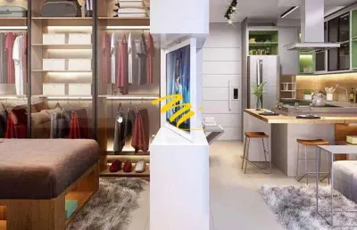 Apartamento à venda em campinas, centro, com 1 suíte, com 41 m², mandarim guanabara patriani