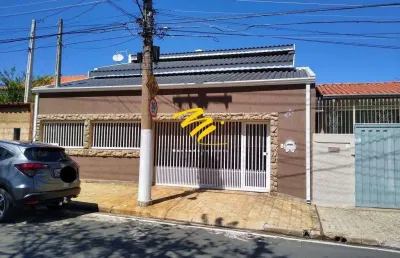 Casa à venda em campinas, vila perseu leite de barros, com 3 quartos, com 180 m²