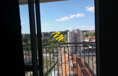 Apartamento à venda em campinas, residencial parque da fazenda, com 3 quartos, com 59 m²