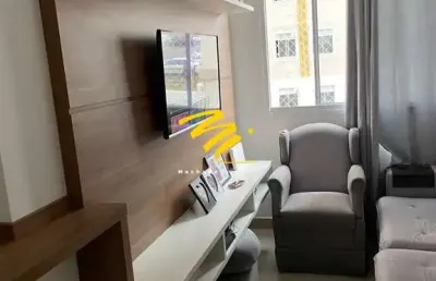 Apartamento à venda em campinas, fundação da casa popular, com 2 quartos, com 43 m², fontana garden