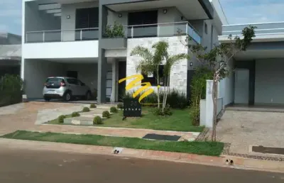 Sobrado à venda em paulínia, parque brasil 500, com 4 suítes, com 242 m², royal garden
