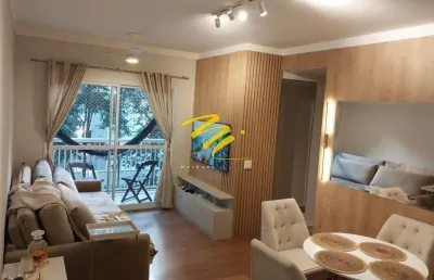 Apartamento à venda em paulínia, morumbi, com 3 quartos, com 70 m², première morumbi