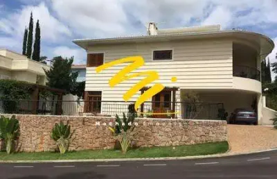 Sobrado à venda em valinhos, chácaras silvania, com 4 suítes, com 380 m², residencial villa toscana