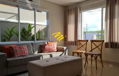 Sobrado à venda em paulínia, parque brasil 500, com 4 suítes, com 252 m², terras do cancioneiro