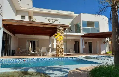 Sobrado à venda em campinas, parque rural fazenda santa cândida, com 4 quartos, com 490 m²