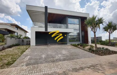 Casa à venda em vinhedo, monte alegre, com 4 suítes, com 415 m², campo de toscana