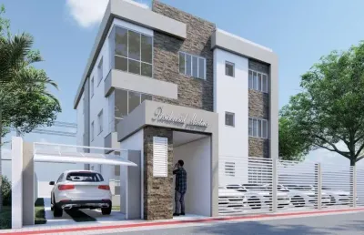Apartamento para venda em imbituba, nova brasilia, 2 dormitórios, 1 banheiro, 1 vaga