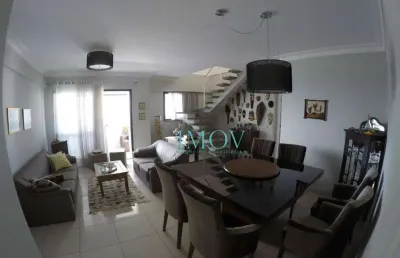 Cobertura com 4 dormitórios à venda, 211 m² por r$ 1.980.000,00 - jardim aquarius - são josé dos campos/sp