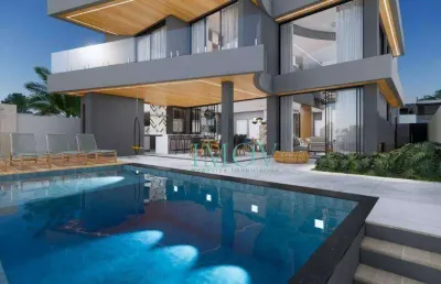 Sobrado com 5 dormitórios à venda, 392 m² por r$ 3.499.000,00 - condomínio residencial jaguary - são josé dos campos/sp