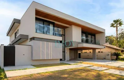 Mansão com 5 dormitórios à venda, 702 m² por r$ 12.500.000 - condomínio chácara serimbura - aceita permuta!!!