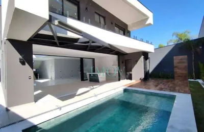 Sobrado com 4 dormitórios à venda, 430 m² por r$ 4.350.000,00 - condomínio residencial alphaville - são josé dos campos/sp