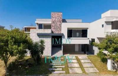 Sobrado com 5 dormitórios, 376 m² - venda por r$ 3.200.000,00 ou aluguel por r$ 17.780,00/mês - condomínio residencial alphaville ii - são josé dos campos/sp