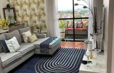 Apartamento à venda, 107 m² por r$ 695.000,00 - bosque dos eucaliptos - são josé dos campos/sp