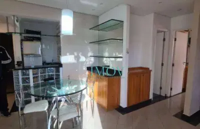 Apartamento com 1 dormitório para alugar, 60 m² por r$ 3.700,00/mês - jardim aquarius - são josé dos campos/sp