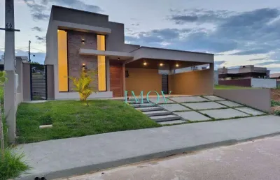 Casa com 3 dormitórios à venda, 158 m² por r$ 1.080.000,00 - jd terra do vale - caçapava/sp