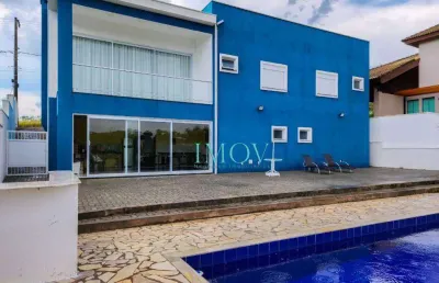 Sobrado com 5 dormitórios, 600 m² - venda por r$ 2.700.000,00 ou aluguel por r$ 15.635,00/mês - jardim nova esperança - jacareí/sp