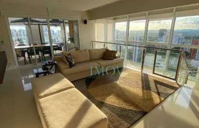 Cobertura com 3 dormitórios à venda, 283 m² por r$ 3.990.000,00 - vila ema - são josé dos campos/sp