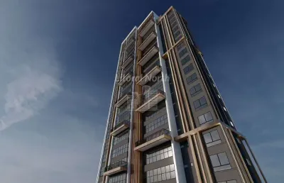 Apartamento em construção no centro de balneário camboriú com vista mar