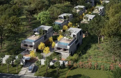 Projeto altamente exclusivo de casas em meio á natureza na praia do estaleiro