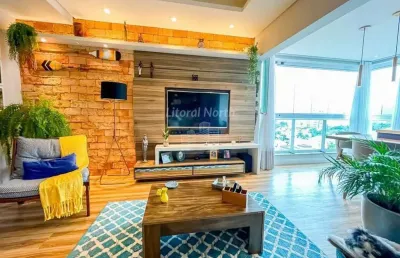 Apartamento mobiliado a venda na praia brava - itajaí