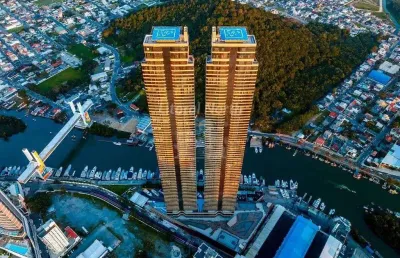Cobertura no edifício yachthouse - cobertura quadriplex