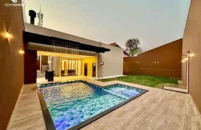 Casa para venda em campo grande, monte castelo, 3 dormitórios, 3 suítes