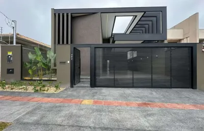 Casa para venda em campo grande, vila do polonês, 3 dormitórios, 3 suítes, 5 banheiros