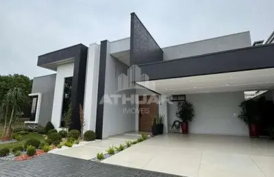 Casa à venda no condomínio arco de paris em foz do iguaçu - pr
