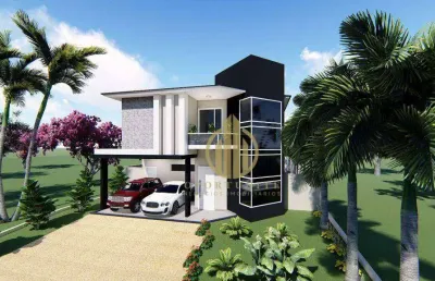 Casa com 3 suítes e piscina à venda,  no alphaville - ribeirão preto/sp