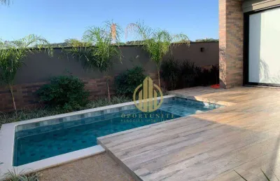 Casa com 3 dormitórios com uma suite à venda, 123 m² por r$ 2.400.000 - condomínio arara azul - ribeirão preto/sp