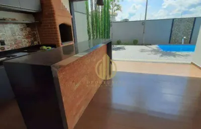 Casa no condomínio san marco - ilha romitê - 3 dormitórios - suíte - área gourmet com churrasqueira - piscina - bonfim paulista - ribeirão preto/sp