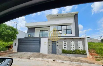 Casa com 3 dormitórios à venda, 308 m² por r$ 1.500.000 - cascalho - lavras/mg