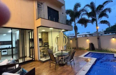 Maravilhosa casa sobrado com  3 suítes + piscina + sauna - quinta da primavera zona sul guaporé - analisa permuta - ribeirão preto sp