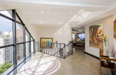 Cobertura com 5 quartos à venda na rua general carneiro, 885, alto da glória, curitiba por r$ 3.100.000