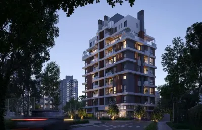 Apartamento com 1 quarto à venda na rua bororós, 53, vila izabel, curitiba por r$ 997.000
