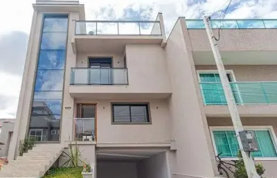Casa em condomínio fechado com 3 quartos à venda na rua reinaldo stocco, 546, pinheirinho, curitiba por r$ 1.230.000
