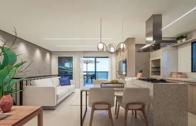 Apartamento com 3 quartos à venda na rua união, 208, centro, matinhos por r$ 1.238.000