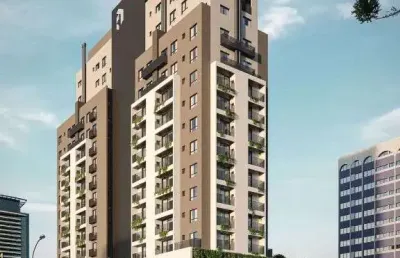 Apartamento com 1 quarto à venda na rep. argentina, 1793, portão, curitiba por r$ 318.000