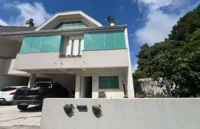 Casa em condomínio fechado com 4 quartos à venda na rua josé risseto, 632, santa felicidade, curitiba por r$ 1.780.000