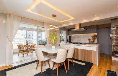 Apartamento com 3 quartos à venda na rua professora doracy cezzarino, 138, portão, curitiba por r$ 1.649.000