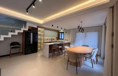 Casa em condomínio fechado com 3 quartos para alugar na avenida cândido hartmann, 5118, santa felicidade, curitiba por r$ 12.000