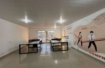 Sala comercial para alugar na rua raul pompéia, 377, fazendinha, curitiba por r$ 2.722
